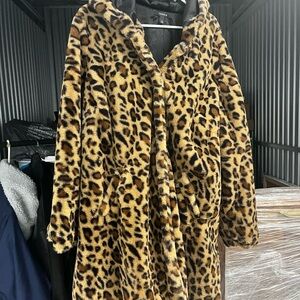 Torrid Leopard Print Jacket